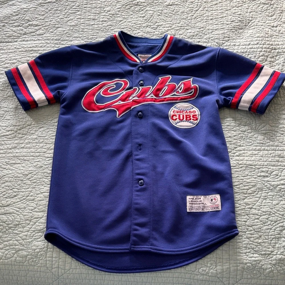 Kids #25 Lee Cubs Baseball Jersey